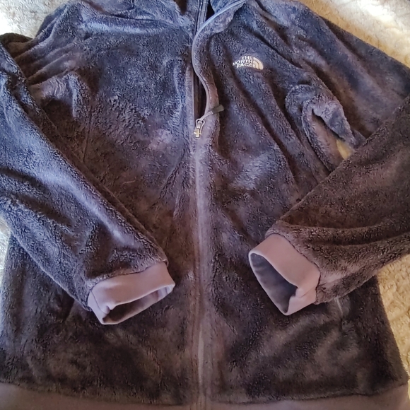 The North Face Women's Plush Purple Hoodie - Picture 1 of 5